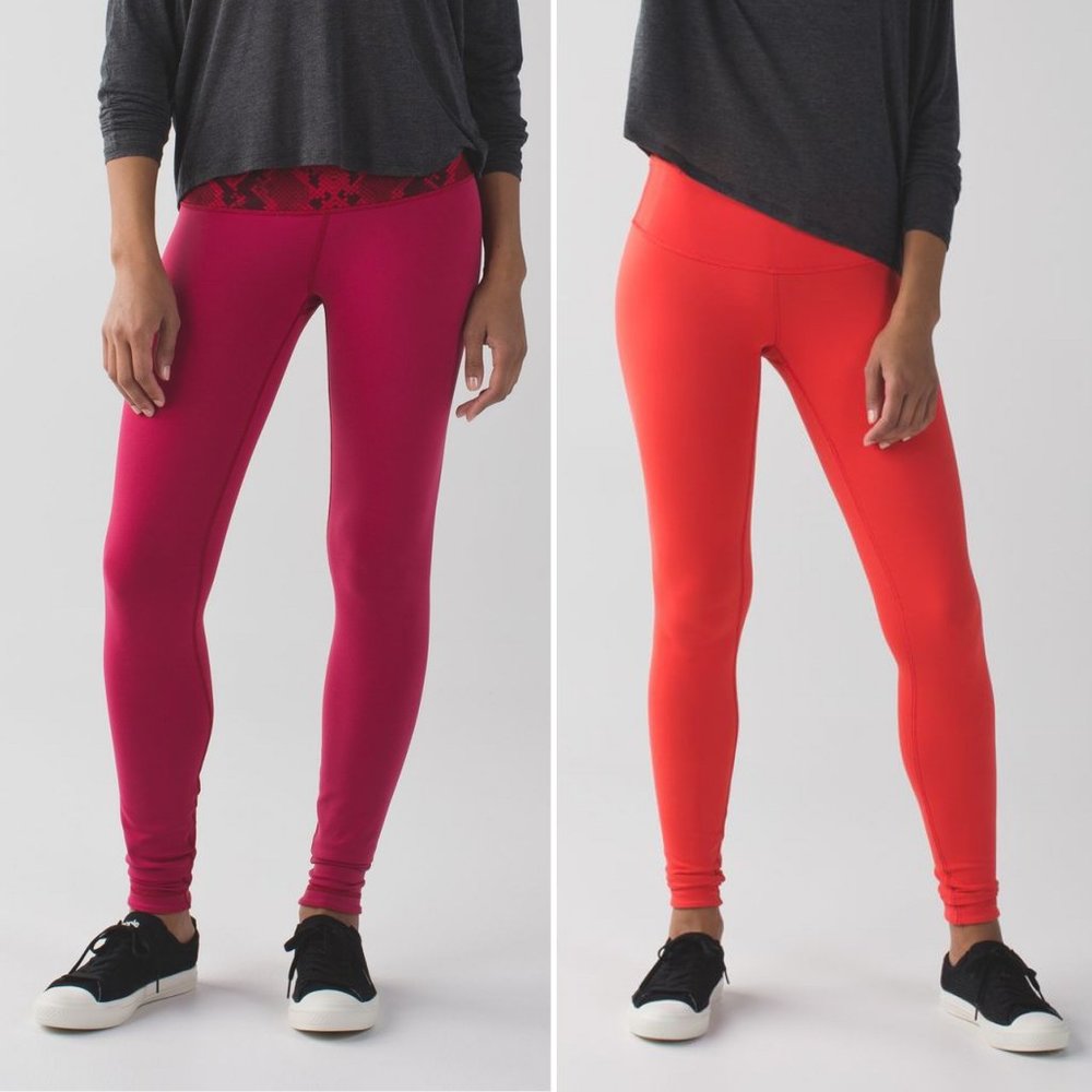 Lululemon Wunder Under III Reversible Pant Snake